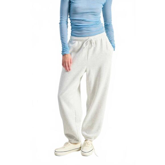 AMERICAN VINTAGE Pants - NEW AMERICAN VINTAGE baptown relaxed joggers in heather grey